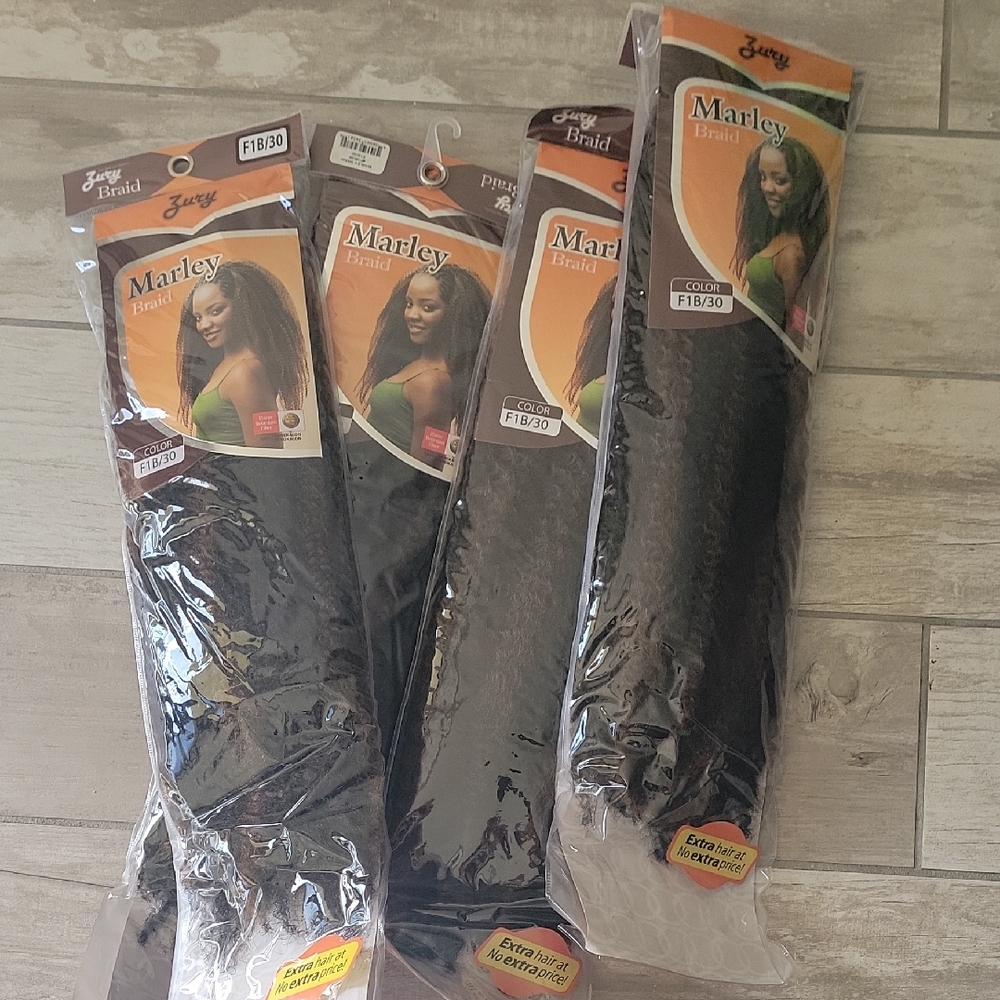 Marley Braid Hair - Black (F1B/30) by